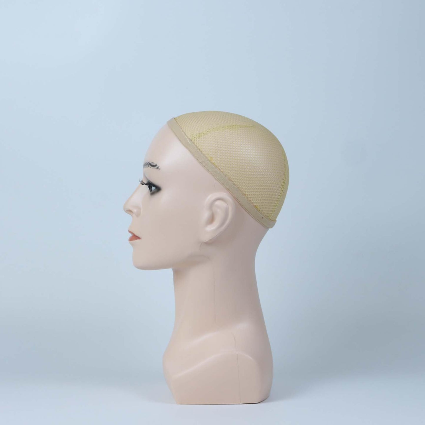 KIMUIMA Male Mannequin Head - Beige Tone, Intricate Facial Features for Wigs Holder, Photography Props, Retail Store Decor, Salon Styling Aid，Beauty Schools, Salon Training Tool