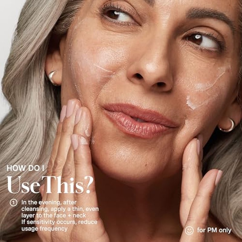 Kate Somerville Retinol Vitamin C Moisturizer ? Anti-Aging Overnight Face Cream Brightens, Firms and Smooth Skin, 1.7 Fl Oz