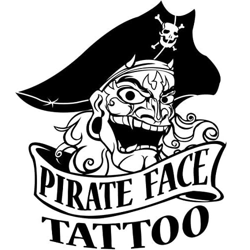 Pirate Face Tattoo (100) Count of Assorted Tattoo Needles with Matching 1/2" Rubber Tubes Combo by Pirate Face Tattoo