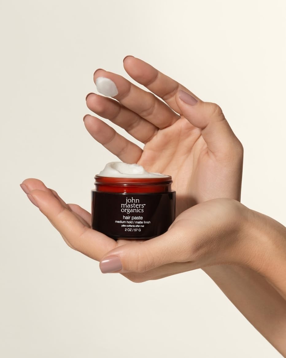 John Master Organics John Masters Organics Hair Paste- Matte Finish, Honey & Beeswax, 2 Ounces