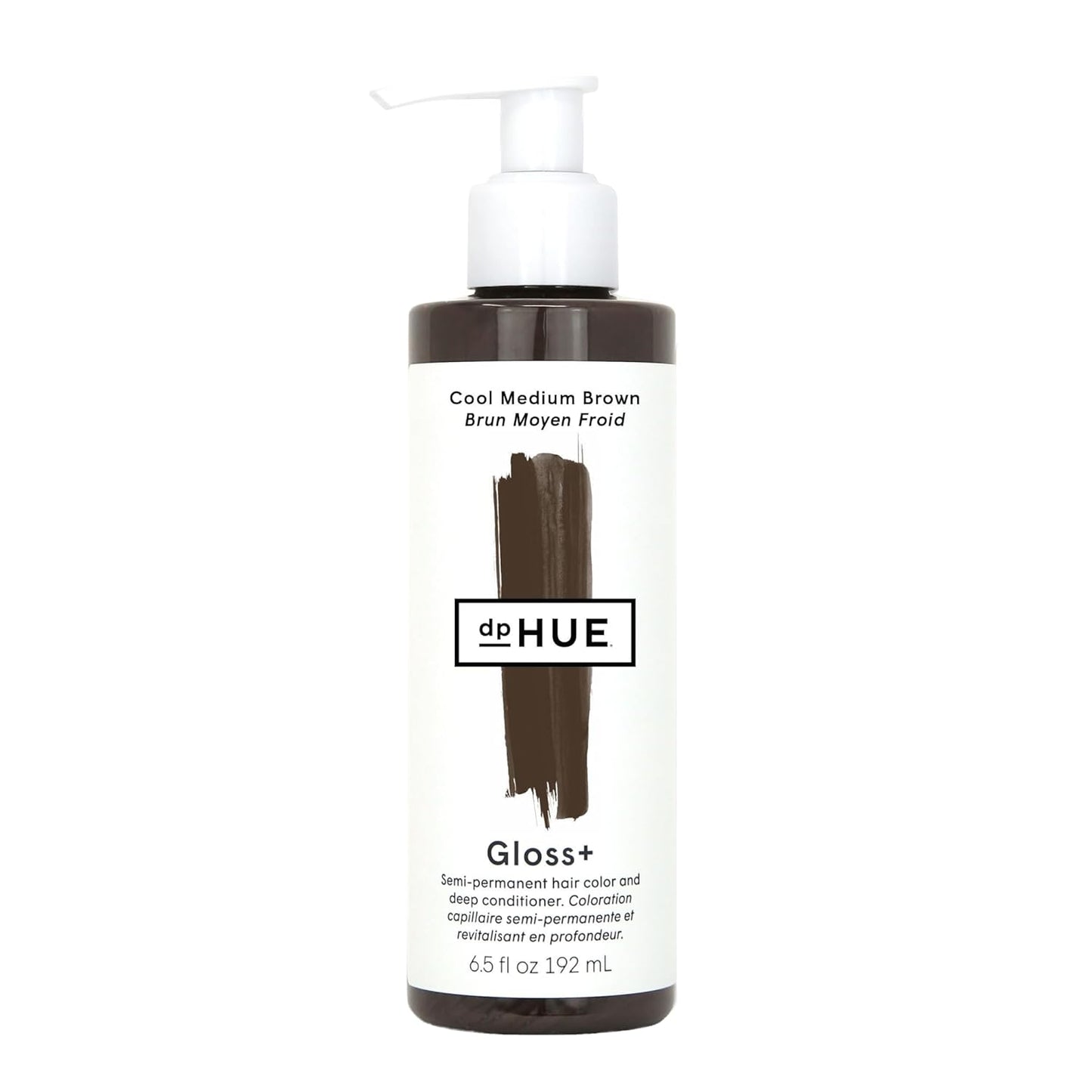 dpHUE Gloss+ | Cool Medium Brown Hair Color Treatment - Boosts Fading & Refreshes Color - 8-12 Applications