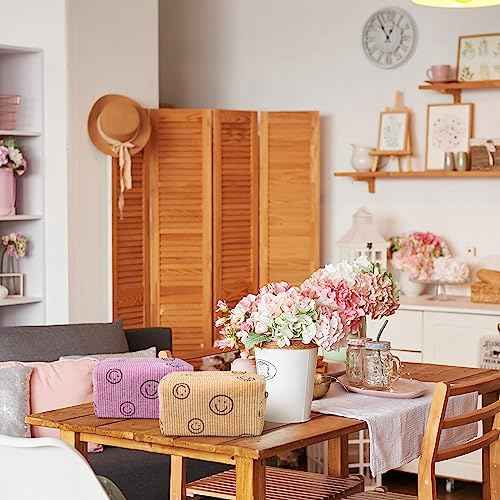 Photect 3 Pcs Corduroy Cosmetic Bag Smile Face Aesthetic Preppy Pencil Pouch Purse Travel Beauty Makeup Bags for School Christmas Women Holiday Organizer Gifts(Classic,Pink, Yellow, Green)