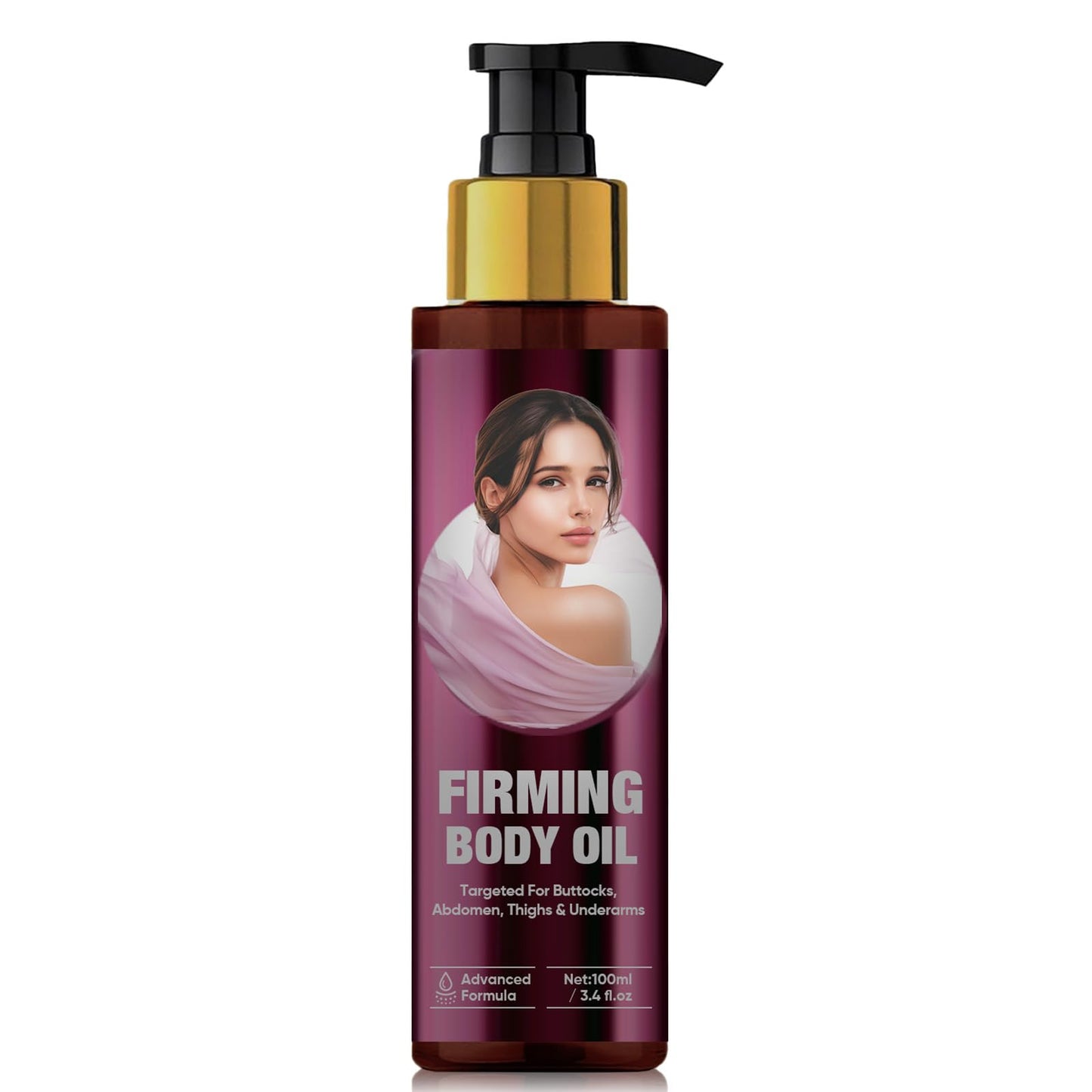 Luxury Body Firming Oil, Magi-c Body Firming Oil, Natural Camellia & Cactus Extract for Skin Tightening and Deep Moisture - Smooths, Firms, Hydrates - Natural Formula, 3.38 fl oz