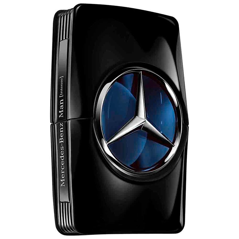 Mercedes Benz Man Intense - Woody Spicy Cologne for Men - Mens Cologne with Oakmoss, Geranium, Amber - Long-Lasting Men's Fragrance - 3.4 oz EDT Spray