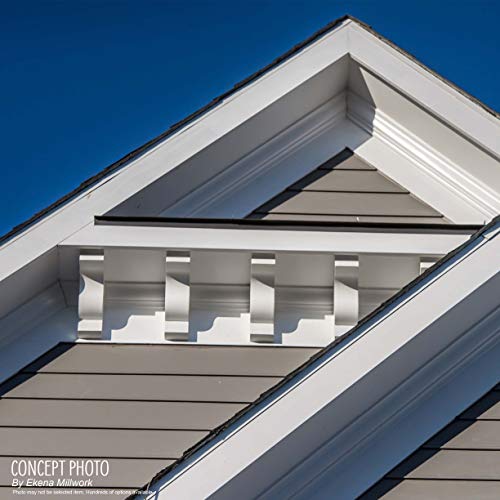 Ekena Millwork COR04X02X05BL 4 1/4-Inch W x 2 5/8-Inch D x 5 3/4-Inch H Blackthorne Corbel , White