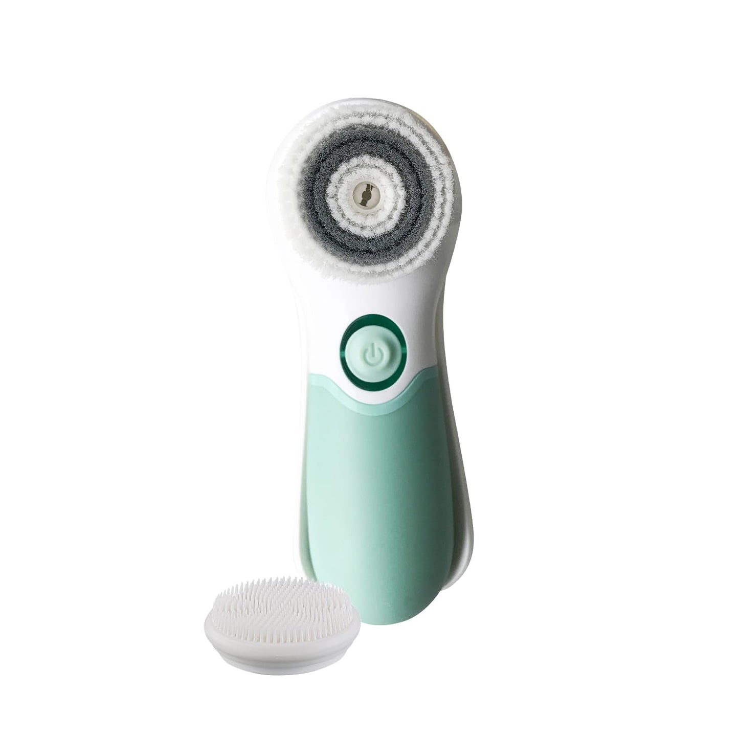 Dermilogic Advanced Facial Cleansing Brush, 2-in-1 Exfoliator Tool, Face Scrubber, Pore Cleaning Brush, Skin Care Device, Face Wash Brush, Facial Exfoliating Brush, Face Brush for Women and Men