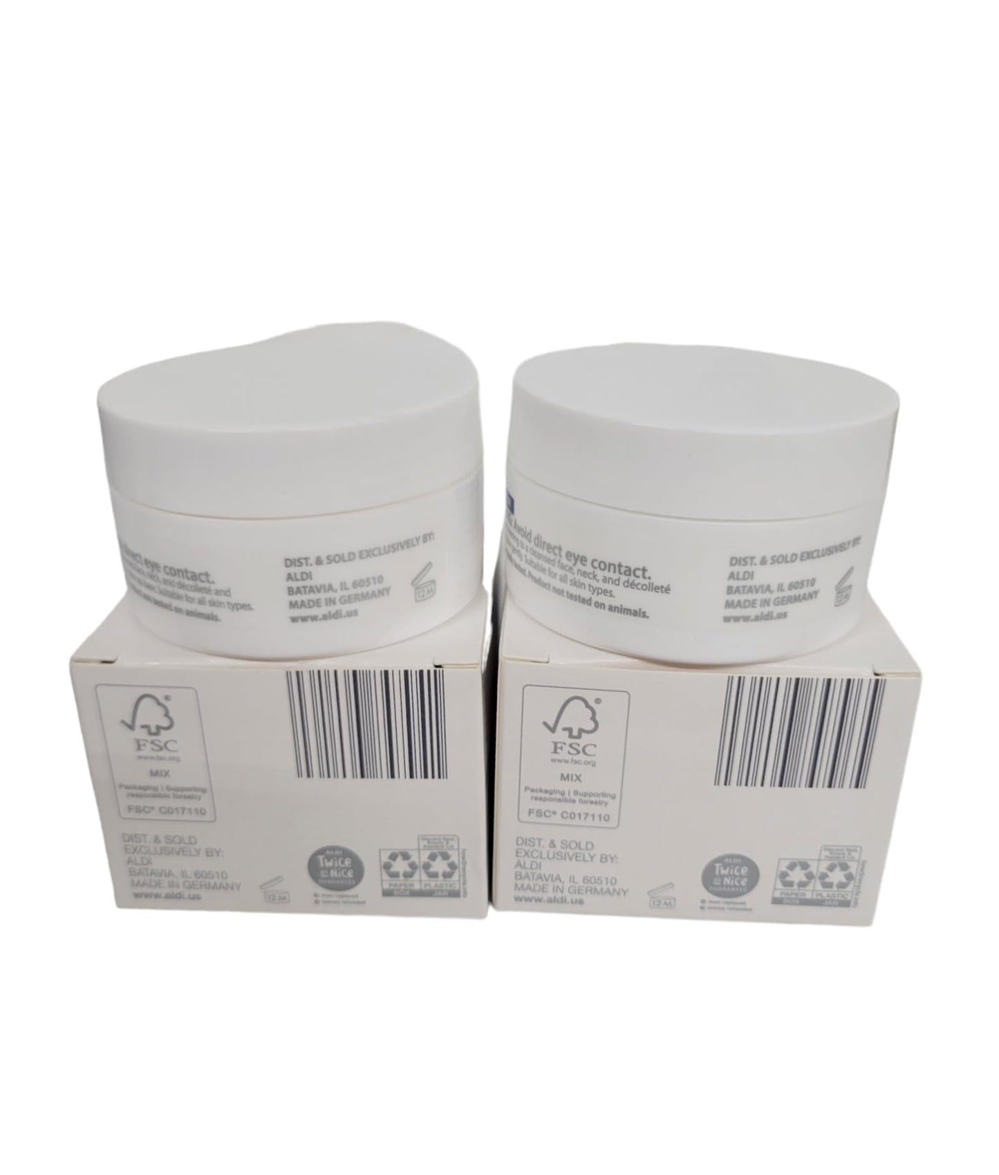 Lacura Q10 Anti-Wrinkle 1.7oz Day & 1.7oz Night Face Cream Moisturizer with Bioflavonoid and Retinol Complex Set - All Skin Types. Dermatologist Tested European Skincare.