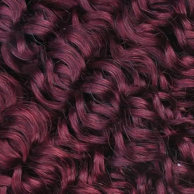26 28 30 inch LadrXadr 99J Bundles Human Hair Burgundy Water Wave 3 Bundles 99J Water Wave Bundle Human Hair Extensions