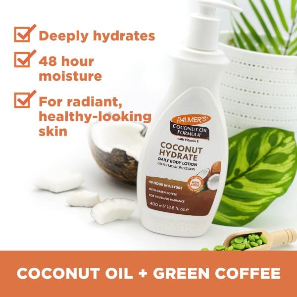 Palmer's Coconut Hydrate Body Lotion - Moisturizing Formula | 13.5 Fl Oz (3 Pack)