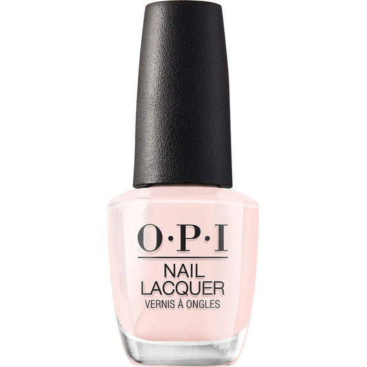 OPI Nail Lacquer Sweet Heart | Sheer Soft Pink Crème Chip Resistant Nail Polish | Fast Drying, Streak Free