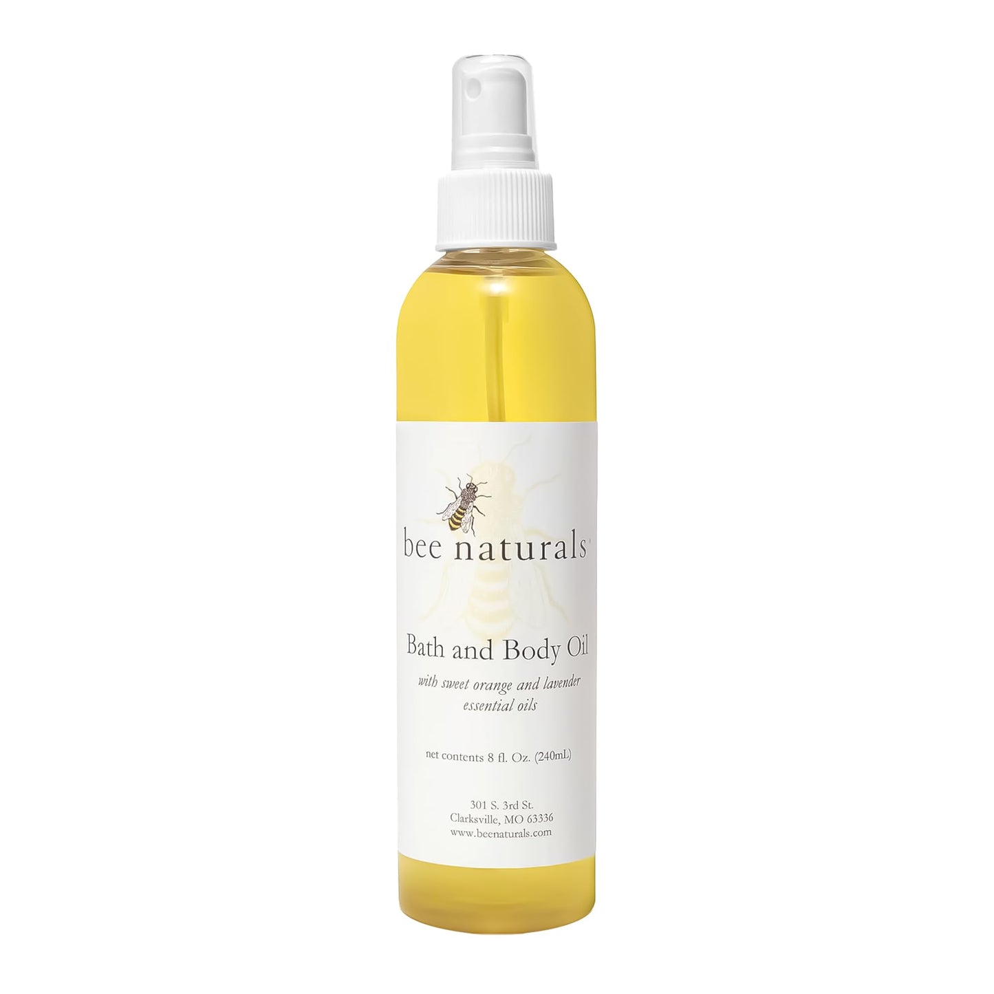 Bee Naturals, Bath & Body Oil, 8 fl oz