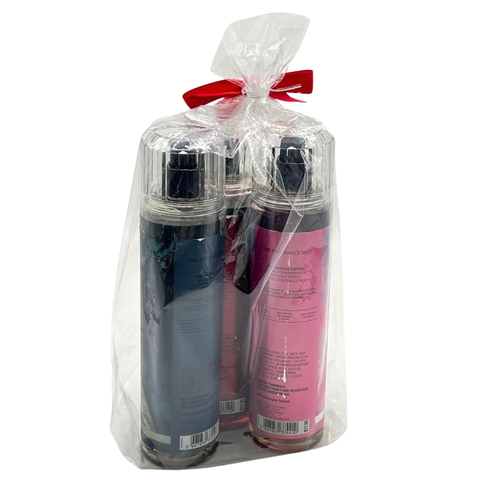 Vampire Blood Fine Fragrance Mist | Halloween 3-Piece Collection with Red Bow - 2025 Edition Scents