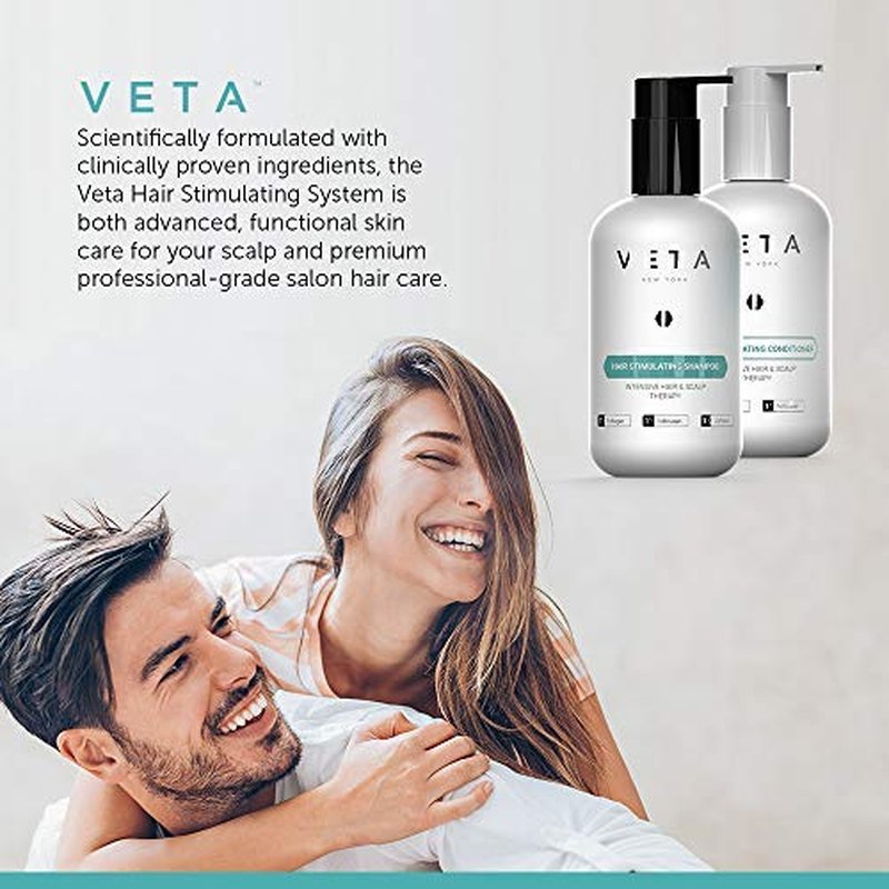 Hair Stimulating Conditioner For Hair Loss, Anti-Aging Hair Moisturizer.Repair and Strengthen Hair. Suitable for All Hair Types. No Harsh Chemicals. Paraben and Sulfate Free ? 27 fl. oz - Veta