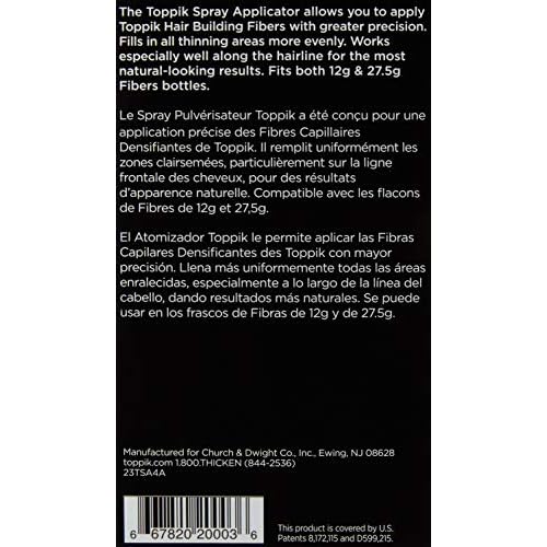 Toppik Hair Fiber Spray Applicator for Thinning Hair Care, 1 Applicator