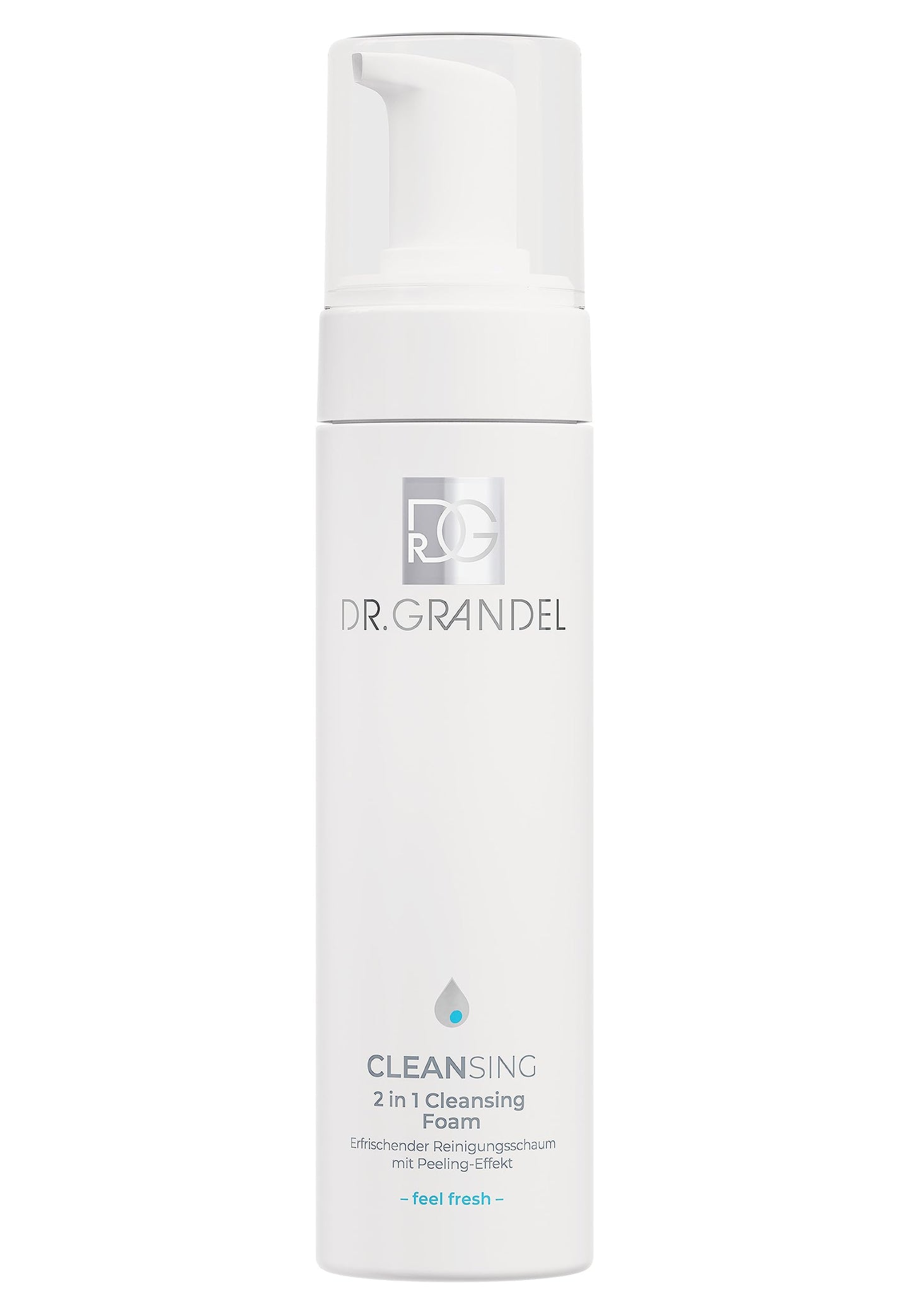 DR. GRANDEL 2 in 1 Cleansing Foam I Invigorating Facial Cleanser with Mild Fruit Acids I Deep Pore Refining & Brightening Wash for Even Skin Tone