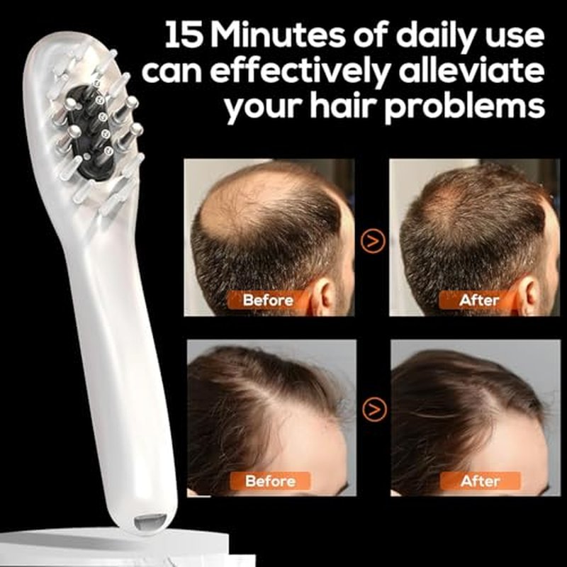 Laser Therapy Hair Growth Comb,Model: Lasercomb-001, Promote Hair Growth in Women and Men,Laser Comb is a Hand-Held Comb-Shaped Low Level Laser Therapy Device