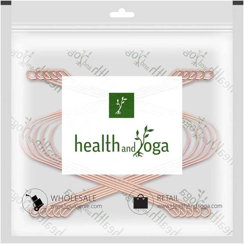 Oral Hygiene Tongue Scrapers - 24-Pack Disposable Metal Cleaners | Copper & Stainless Steel Options