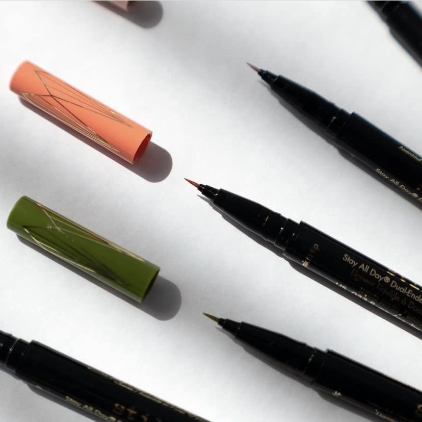 Stila Stay All Day® Dual-Ended Liquid Eye Liner - Waterproof, Long-Lasting, Precision Tip