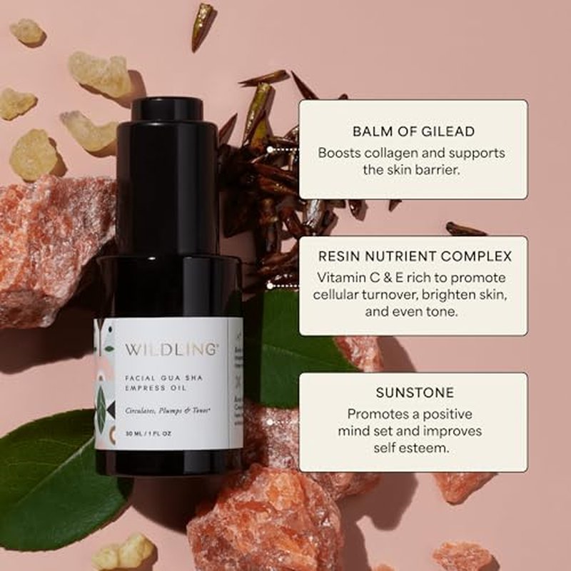 Wildling Empress Anti-Aging Face Oil ? Barrier Repair Facial Serum | Wild Balm of Gilead Botanical Complex | Lifts, Plumps, Firms | Natural, Organic, Fragrance-Free | For Sensitive & All Skin Types