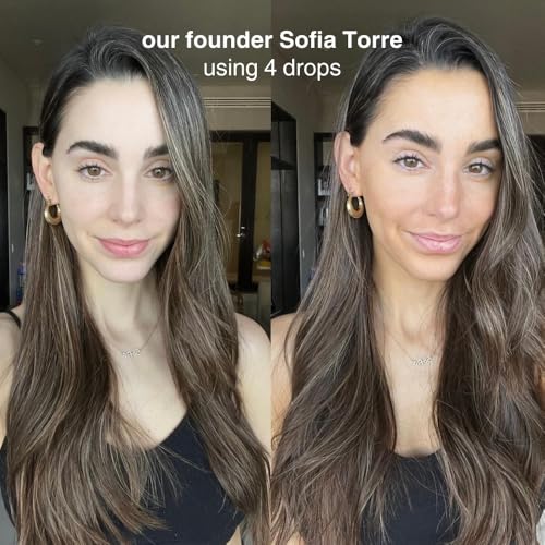 Glow Drops ? Customizable Self Tanning Drops for Face & Body ? Buildable Natural Glow with Hyaluronic Acid, Vitamin C & Plant Extracts ? Vegan, No Smell, Streak-Free ? 27ml