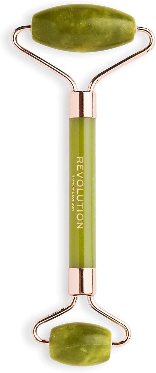 Jade Face Roller | Massager for Face, Neck & Body - 57g, Natural Stone Beauty Tool
