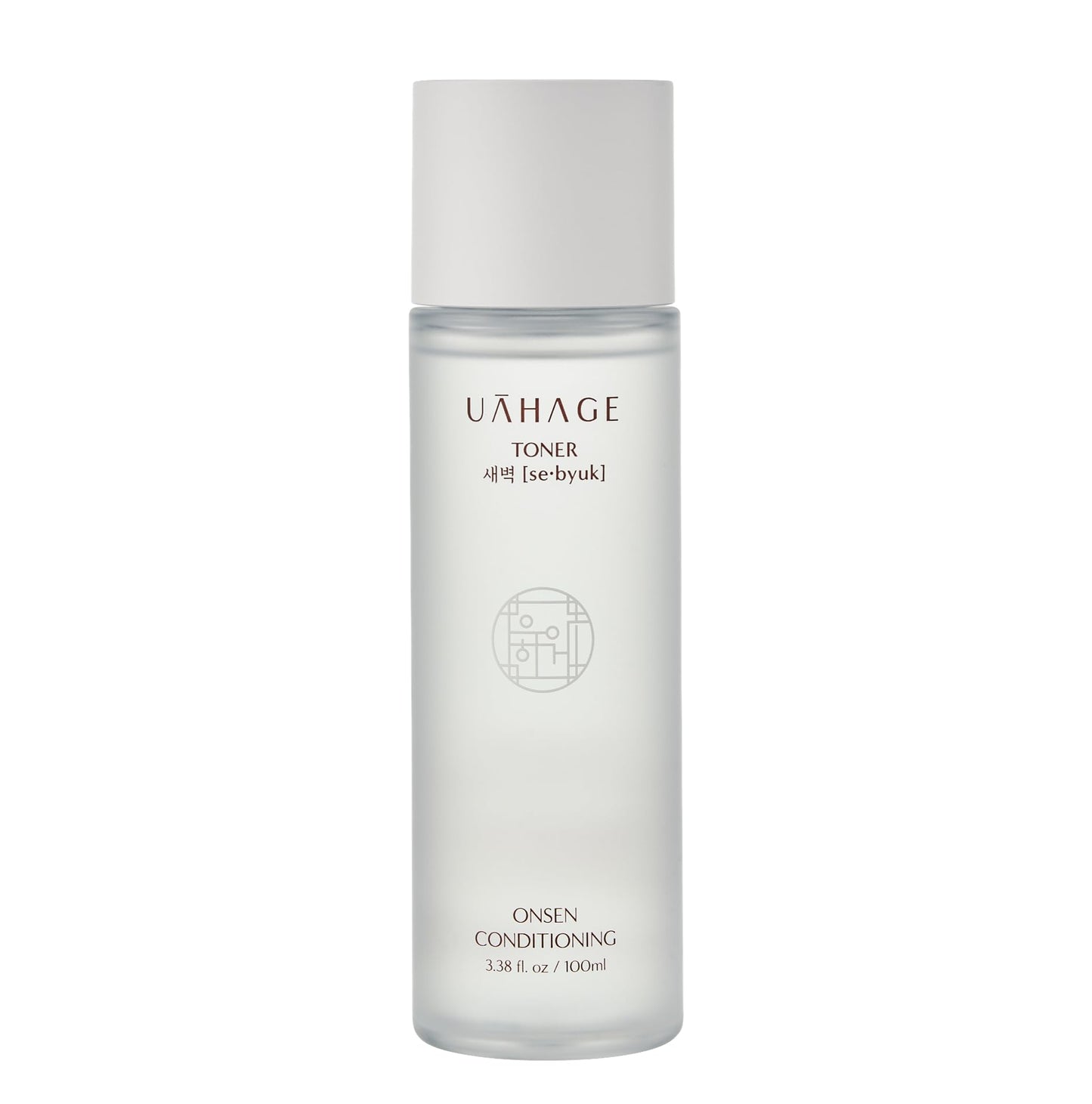 UAHAGE Sebyuk Toner Onsen Conditioning - Texture Smoothing, Hydrating, Soothing, Vegan Korean Skin Care, PHA, Ceramide, Tocopherol, Arginine, Centella Asiatica Extract (100ml / 3.38 fl.oz.)