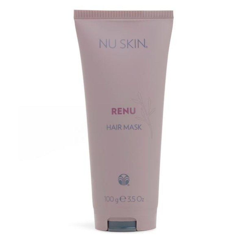 Nu Skin Renu Hair Mask | Deep Conditioning Hair Treatment for Softness & Shine | Supports Strong, Manageable Hair | Silicone-Free Formula with Botanical Extracts | 3.5 oz
