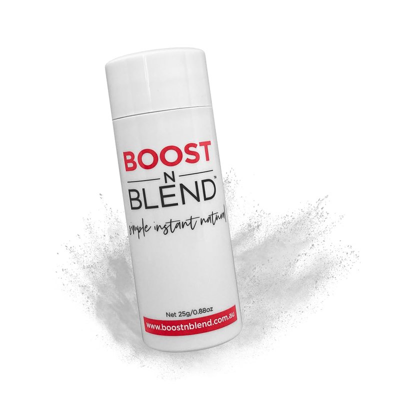 Boost N Blend Scalp Concealer - Hair Powder & Fibers for Thinning Hair | 25g Volumizing Solution