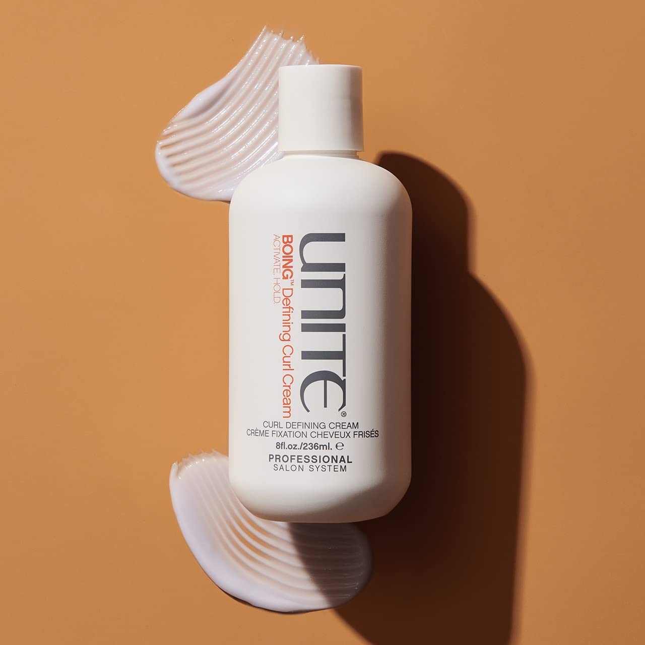 UNITE Hair BOING Defining Curl Cream – Definition, Hold & Frizz Control | UV & Heat Protection for All Curl Types – 8 Fl Oz