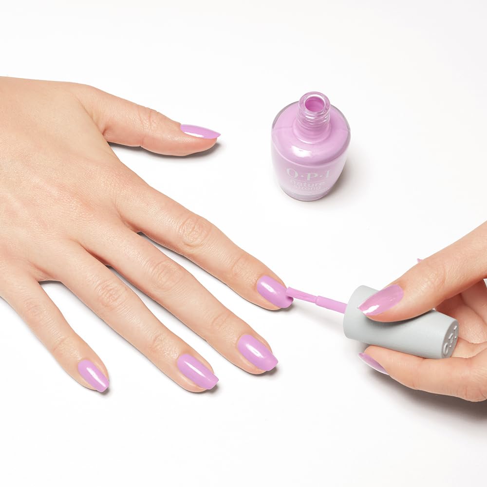 OPI Nature Strong 3-Step Nail Care System - Botanical Base Coat, Top Coat & Vibrant Colors | Eco-Friendly, Vegan & Cruelty-Free