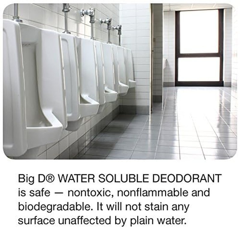 Big D 1673 Water Soluble Deodorant, Clean Breeze Fragrance, 1 Gallon (Pack of 4) - Add to any cleaning solution - Ideal for use in hotels, food service, health care, schools and institutions
