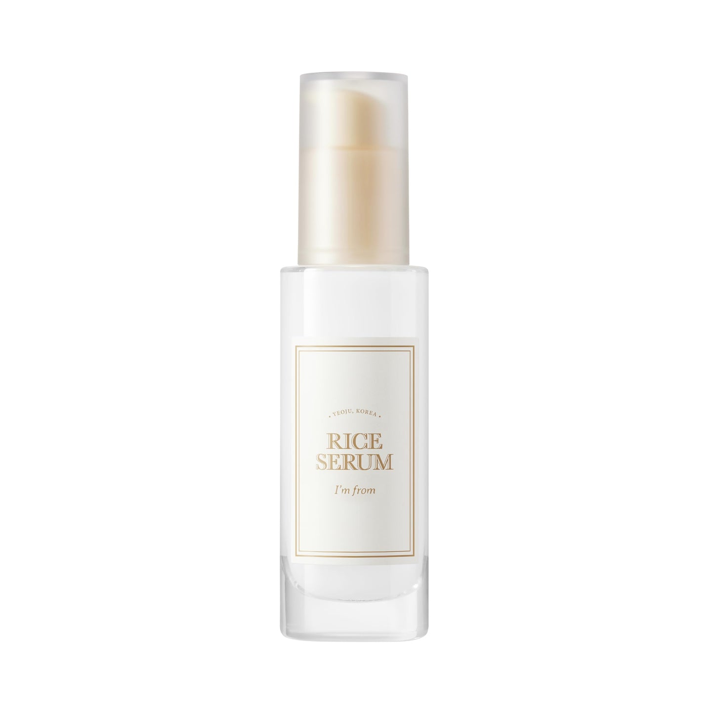 I'm from Rice Serum, Korean Fermented Rice Embryo Extract Boosts Collagen, Vitality, Radiant Glowing Skin, Niacinamide, Vitality to Dull Skin, Nourishing, Moisturizing