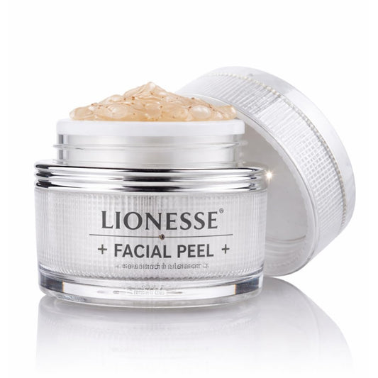 Lionesse White Pearl Facial Peeling - with Pearl Powder & Walnut - 2 Fl Oz