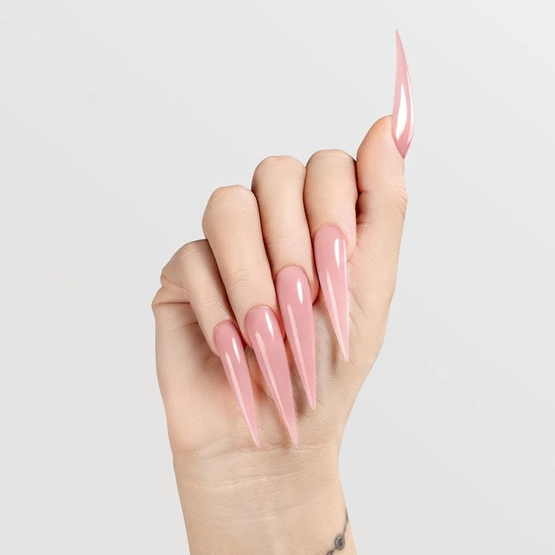 Chaun Legend UV Gel Nail Polish, 0.5 Ounce Long Lasting Salon Quality, Bubble Free Professional Manicures, Quick Dry High Shine, Love at First Sight LG5009 (sheer, cool-toned pinky nude)