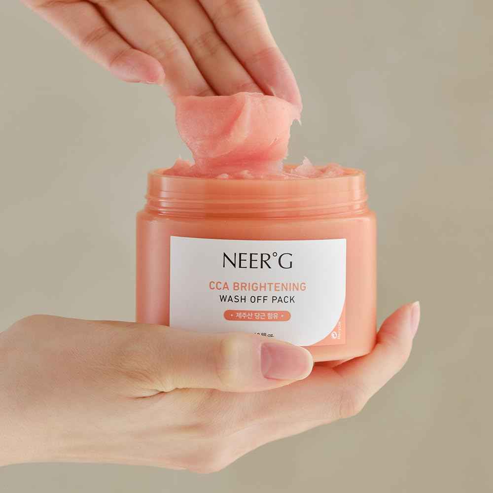 NEER°G CCA Brightening Wash Off Pack 3.88oz (110g) Revitalize Tired Skin