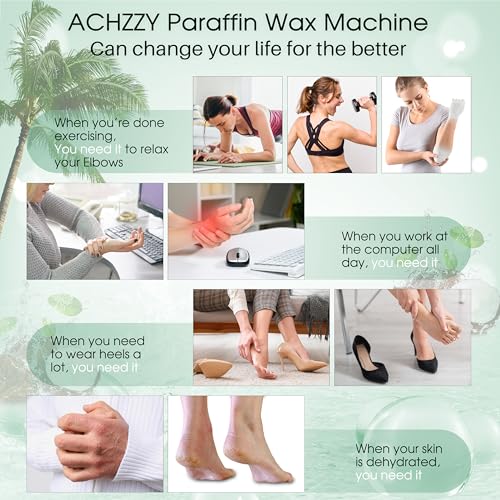 Natural Paraffin Wax Refills, 12-Pack Paraffin Wax Blocks of Coconut Scent for Paraffin Bath, Paraffin Wax for Hand and Feet for Deep Hydration, Moisturizing and Nourish(Coconut)