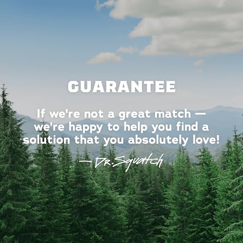 Dr. Squatch Natural Deodorant for Men - Odor-Squatching Aluminum Free - Rainforest Rapids & Fresh Falls (2.65 oz, 2-Pack)