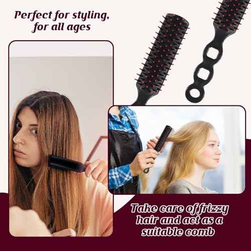 80 Pcs Hair Brushes for Homeless Individually Wrapped for Curly Hair, Women Kids Hotel Homeless Nursing Charity(Pink, 80 PCS)