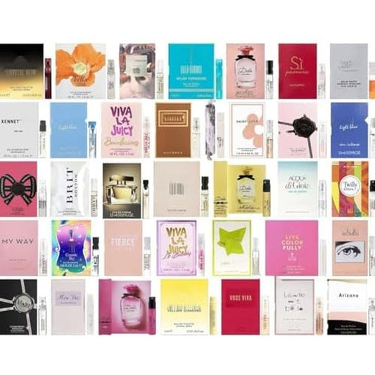 Perfume High End Designer Fragrance Sampler Set for Women - (Pack of 12 Sample Vials)