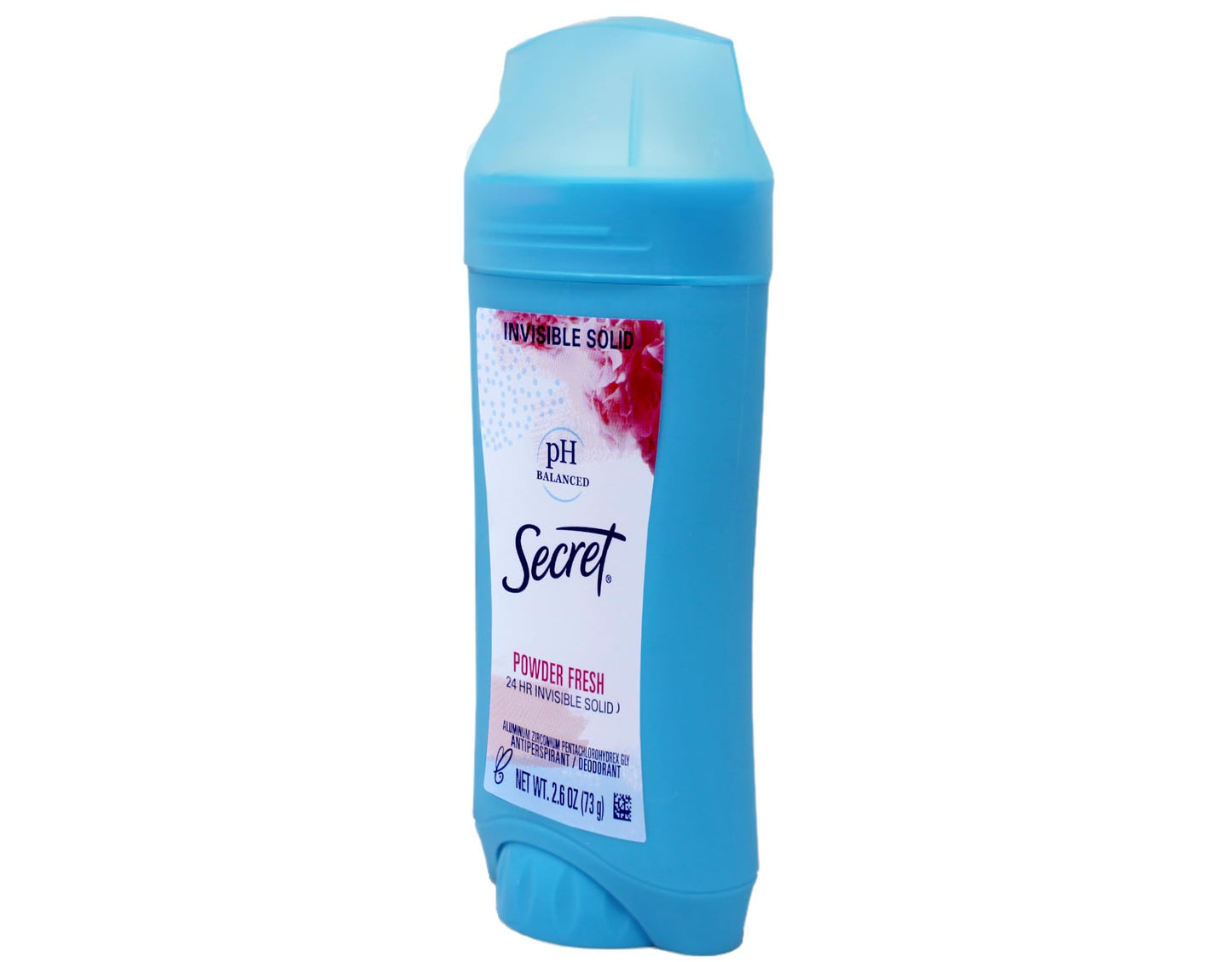 Secret Anti-Perspirant/Deodorant, Invisible Solid, Powder Fresh, 2.6 Oz (Pack of 6)