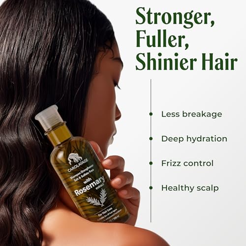 Rosemary Shampoo for Hair Growth & Strength | Sulfate-Free, Paraben-Free, Silicone-Free | Infused with Red Onion Extract, Biotin & Rosemary | Reduces Hair Loss & Supports Scalp Health