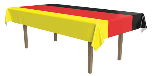 Beistle German Plastic Tablecover 54" x 108"