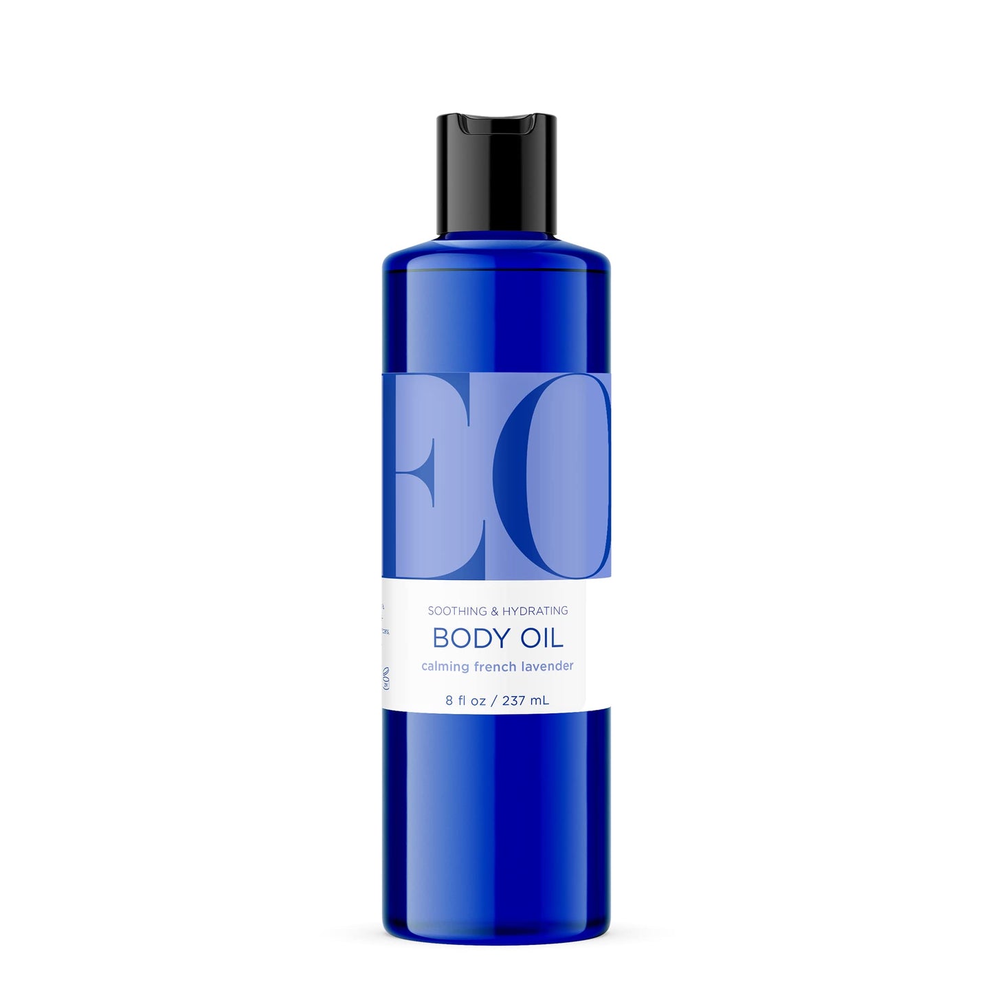 EO Body Oil, 8 Ounce (Pack of 2), French Lavender, Certified CCOF and made with Essential Oils for Men and Women for Massage and Moisture