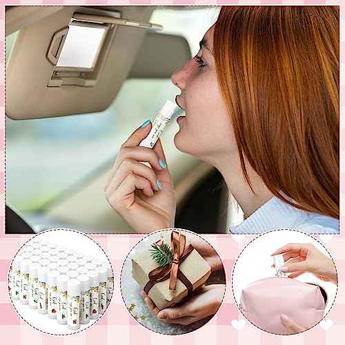 50 Pcs Christian Lip Balm Bulk Scripture Bible Verses Lip Balm Christian Gifts for Women Faith Religious Church Party Favor Inspirational Gift for Coworker Staff Employee(Fresh)