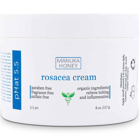 pHat 5.5 Body Cream & Moisturizer for Dry Skin – Anti Redness Face Cream & Lotion for Sensitive Skin – Dry Skin Moisturizer & Itchy Skin Relief Cream – Hydrating Cream (8oz)