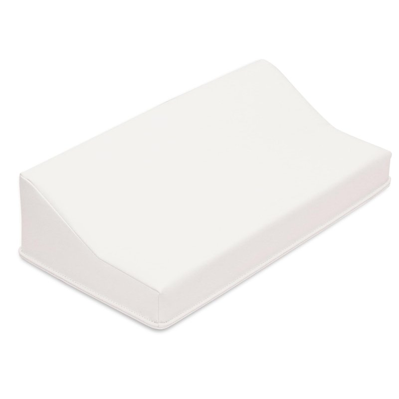 Delanie Nail Tech Arm Rest with Elbow Support - 17.72" Wide Soft Cushion Comfortable Ergonomic Manicure Hand Rest Pillow for Manicurist, Nail Desk Salon Supplies, Compact 17.72" Version