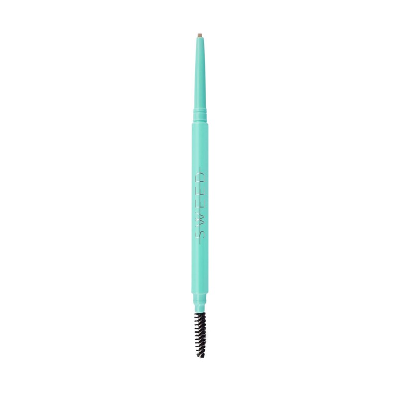 SWEED - Brow Pencil | Twist-Up, Non-Sharpen Tip + Built-In Spoolie Brush | Vegan, Cruelty-Free, Clean Beauty (Taupe)