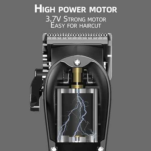 Hair Clippers for Men Professional - Cordless&Corded Barber Clippers for Hair Cutting & Grooming Rechargeable Beard Trimmer