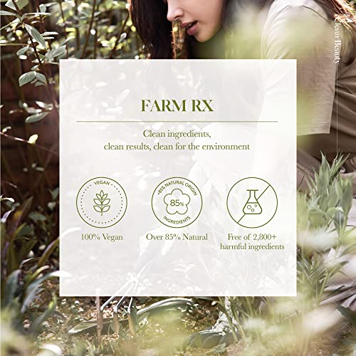 Farm Rx Bakuchiol Cream - Anti Aging Face Moisturizing Vegan Cream (Natural Alternative to Retinol) to Tighten Skin and Bring Radiance to Face,(90 ml/3.04 fl oz) Clean Beauty