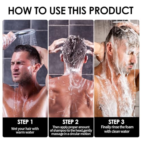 Root Activator Shampoo, Gray Hair Regrowth Conditioner Mane Strengthening Activation Shampoo Soap for Smooth and Strong Hair (200ml)